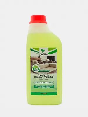 Очиститель ковровых покрытий (низкопенный) Clean\u0026Green CG8025 за 1438 ₽  купить в интернет-магазине KazanExpress