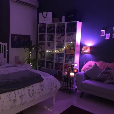 Красивая фиолетовая комната - 74 фото