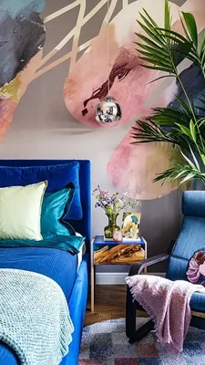Долой стереотипы: 6 красивых спален, где использовали яркие цвета - Дом  Mail.ru