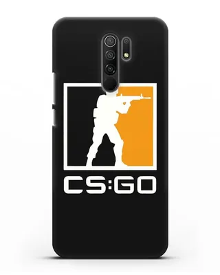 Чехол с логотипом CS GO для Xiaomi Redmi 9 силикон черный купить в  интернет-магазине CASEME.BY