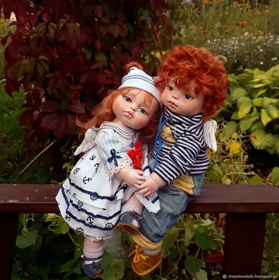Будуарная кукла: Куклы из полимерной глины в морском стиле – заказать на  Ярмарке Мастеров – GMAR5RU | Будуарная кукла, Белорецк