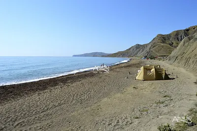 Пляжи поселка Курортное в Крыму