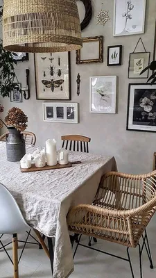 Никаких стереотипов: 7 кухонных столов со стильными скатертями - Дом Mail.ru