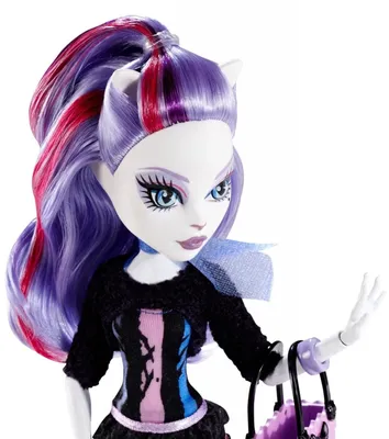 Кукла Monster High Катрин Де Мяу, 26 см, DTV83 Monster High 110780382  купить в интернет-магазине Wildberries