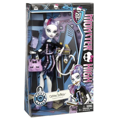 Раскраска Monster High: Кэтрин де Мяу | Раскраски для детей печать онлайн