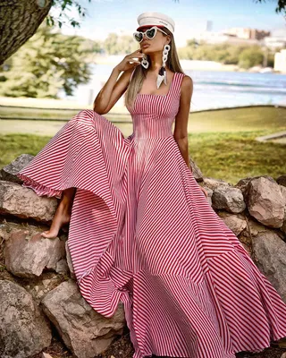 Красивые летние платья и сарафаны 2023-2024: модные фото новинки, фасоны и  модели