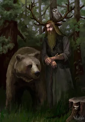 Леший - властитель лесов в славянском фольклоре