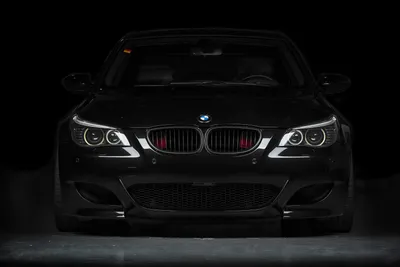 Обои на монитор | Автомобили | bmw, m5, Е60, черный, бмв