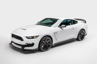 Картинки SSC 2016–19 Shelby GT350R Mustang Белый машина белом фоне