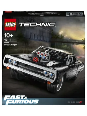 Конструктор LEGO Technic 42111 Dodge Charger Доминика Торетто / машина, по  мотивам фильма LEGO / 18204979 купить в интернет-магазине Wildberries