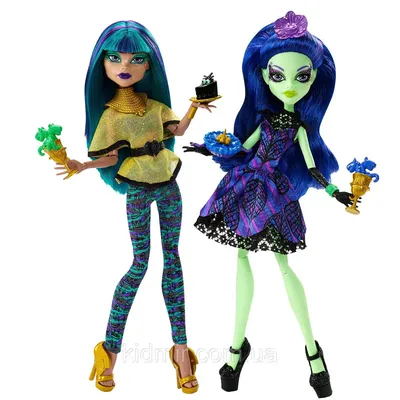 Набор кукол Monster High Аманита и Нефера (Nefera de Nile \u0026 Amanita) из  серии Scream \u0026 Sugar Монстр Хай купить в Киеве недорого, цена |  интернет-магазин игрушек Кидмир