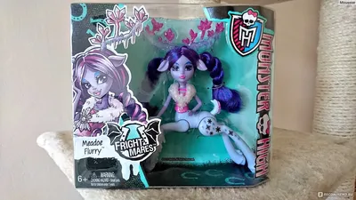 MONSTER HIGH Fright-Mares Meadoe Flurry - «Кто живет глубоко под Школой  монстров и носит ледяные гетры?.. Ледышка Меадо Флурри во всей своей  парнокопытной красе» | отзывы