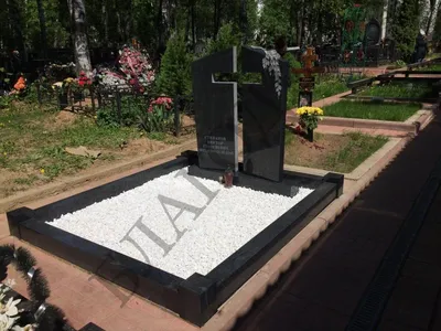 Декоративная мраморная крошка на могилу (белая) - купить по цене руб в  Брянске