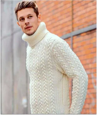 Вяжем подарок к 23 февраля: 5 мужских свитеров спицами | Вяжем Тут