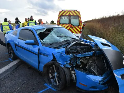 Les Souhesmes-Rampont. La Ford Mustang percute l'arrière d'un camion sur l' A4 : trois blessés dont un enfant de 5 ans