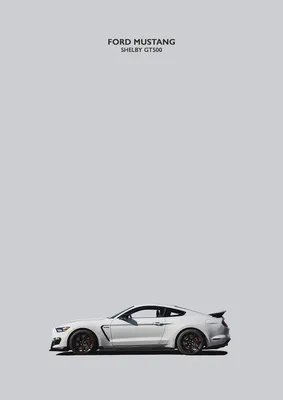 Buy DYNAMIS LMLC Super Cars Series Unframed Vertical Wall Poster, Size A4  (9 Inch x 12 Inch Size, FORD MUSTANG SHELBY GT500, Multicolour) Online at  desertcartBAHRAIN