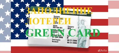Заполнение Лотерии Грин кард США green card USA в Казани | Услуги | Авито