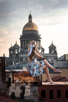 Фотосессия на крыше СПб