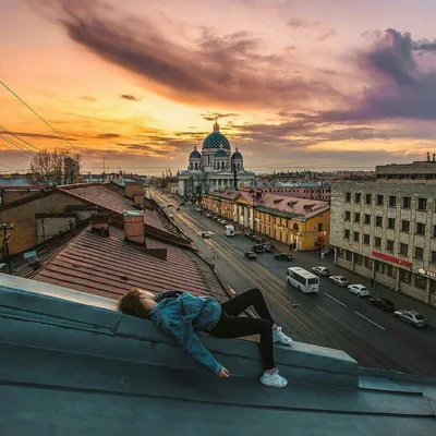 Крыши Санкт-Петербурга | Пикабу