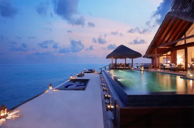 Отель, Мальдивы обои скачать - обои для рабочего стола