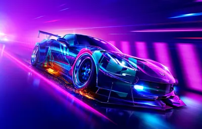 Обои машины, гонка, игра, NFS, Need for Speed: Heat картинки на рабочий стол,  раздел игры - скачать