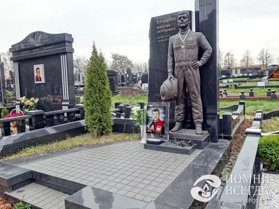 Ростовая статуя покойного и портрет усопшего на стекле - выбор памятника по  фотографии - Помни Всегда