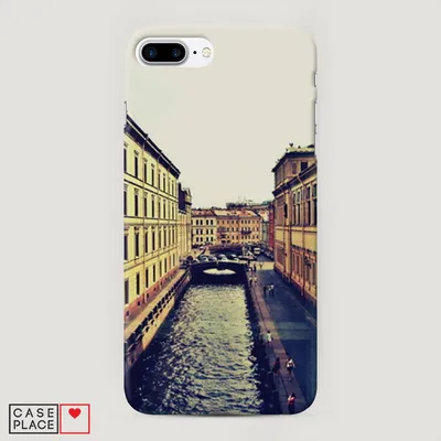 Пластиковый чехол для iPhone 8 Plus с принтом «Санкт-Петербург» — купить в  интернет-магазине Case Place