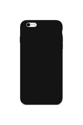 Купить Чехол силиконовый для iPhone 6S Plus, черный в Санкт-Петербурге,  низкая цена с доставкой в интернет-магазине Микомо