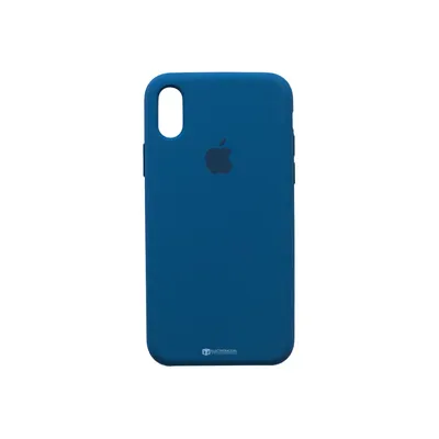 Чехол для iPhone X / iPhone XS тёмно-синего цвета купить в СПб и с  доставкой по России.