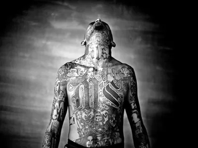 Татуировки в американской тюрьме | Тату на зоне в США