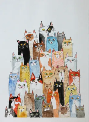 Рисунок кошки карандашом. Картинки кошки простым карандашом. (29 шт.)