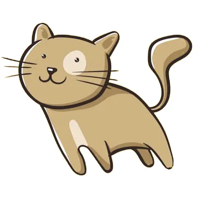Милые кошки, нарисованные вручную Рисование детей Иллюстрация вектора -  иллюстрации насчитывающей кот, ребенок: 180121393