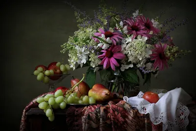 Купить цифровую версию картины: Клод Моне - Цветы и фрукты | Артхив