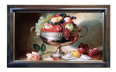 Натюрморт с фруктами — современные картины для кухни в стиле прованс из  Италии в интернет-магазине «Декор Тоскана»