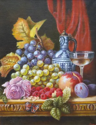Натюрморты с фруктами и напитками | Пикабу