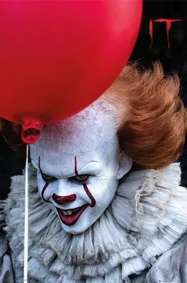 Обои Оно, Пеннивайз, шарик, клоун, лучшие фильмы, It, Pennywise, balloon,  clown, best movies, Фильмы #13325