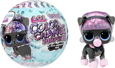 L.O.L. Lol Surprise Glitter Color Change Pets Питомец Лол Меняет Цвет —  Купить Недорого на Bigl.ua (1727685303)