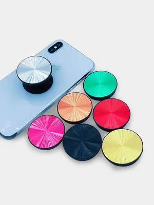 Держатель для телефона Попсокет c металлической пластиной PopSocket за 150  ₽ купить в интернет-магазине KazanExpress