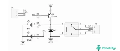 Обзор модуля реле 1-о канальный – RobotChip