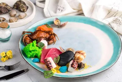 Необычные подачи и смелые сочетания: галерея самых креативных ресторанных  блюд из морепродуктов | WMJ.ru
