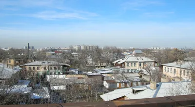 Вид с крыши нашего дома на центральную часть Ташкента — Письма о Ташкенте