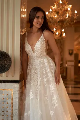 Свадебное платье Эсмира 👗 из коллекции Allure А-силуэт ♡ в Тюмени -  Gabbiano