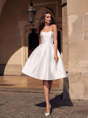 Лучшие короткие свадебные платья 2021 | Свадебный салон UniRenter.ru | Дзен