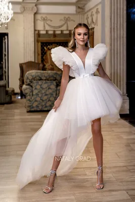 Короткие свадебные платья от бренда N'GRAD | купить короткое свадебное  платье N'GRAD.