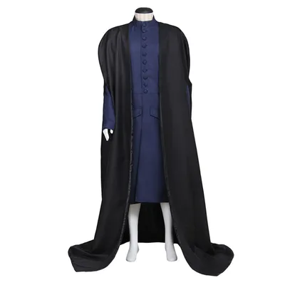 Профессиональный костюм для косплея Северус Снейп, полный костюм для  взрослых, мужской халат на Хэллоуин, униформа на заказ - купить по выгодной  цене | AliExpress