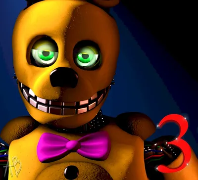 Spring bonnie Head by 3D-Darlin