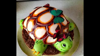 Торт Черепаха Как Украсить Торт | Торт, Десерты, Черепаха