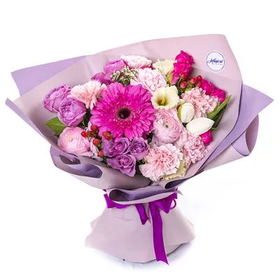 Букет из роз, тюльпанов и нарциссов - купить в Москве по цене 9690 р -  Magic Flower