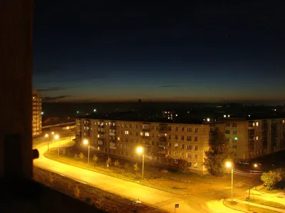 Фото Вид из моего окна ночью (my window at night) в городе Верхняя Пышма