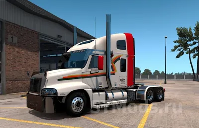 Скачать мод Freightliner Century \u0026 Columbia Custom версия 1.5 для American  Truck Simulator (v1.46.x)